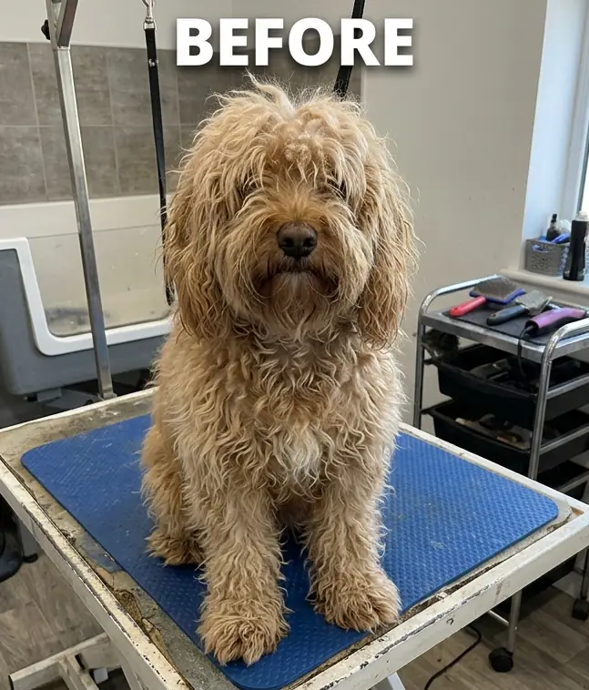 Before grooming — Bella — Cockapoo